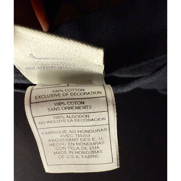 Vtg Nike Air Force LongSleeve T Shirt Mens XL Black Tee Y2K Skater - Picture 4 of 6